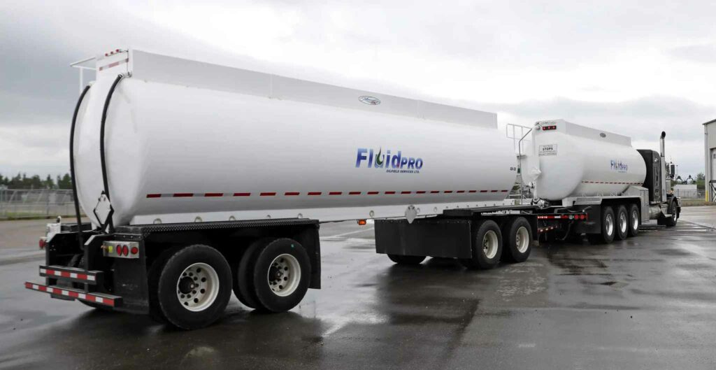 FluidPro dual-tanker semi truck